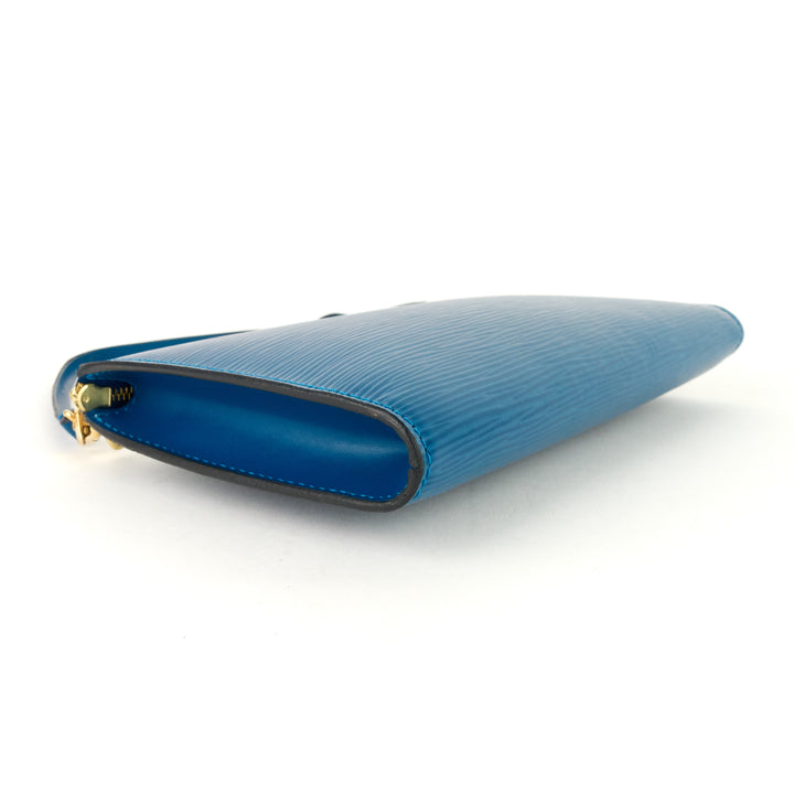 pochette accessoires epi leather bag