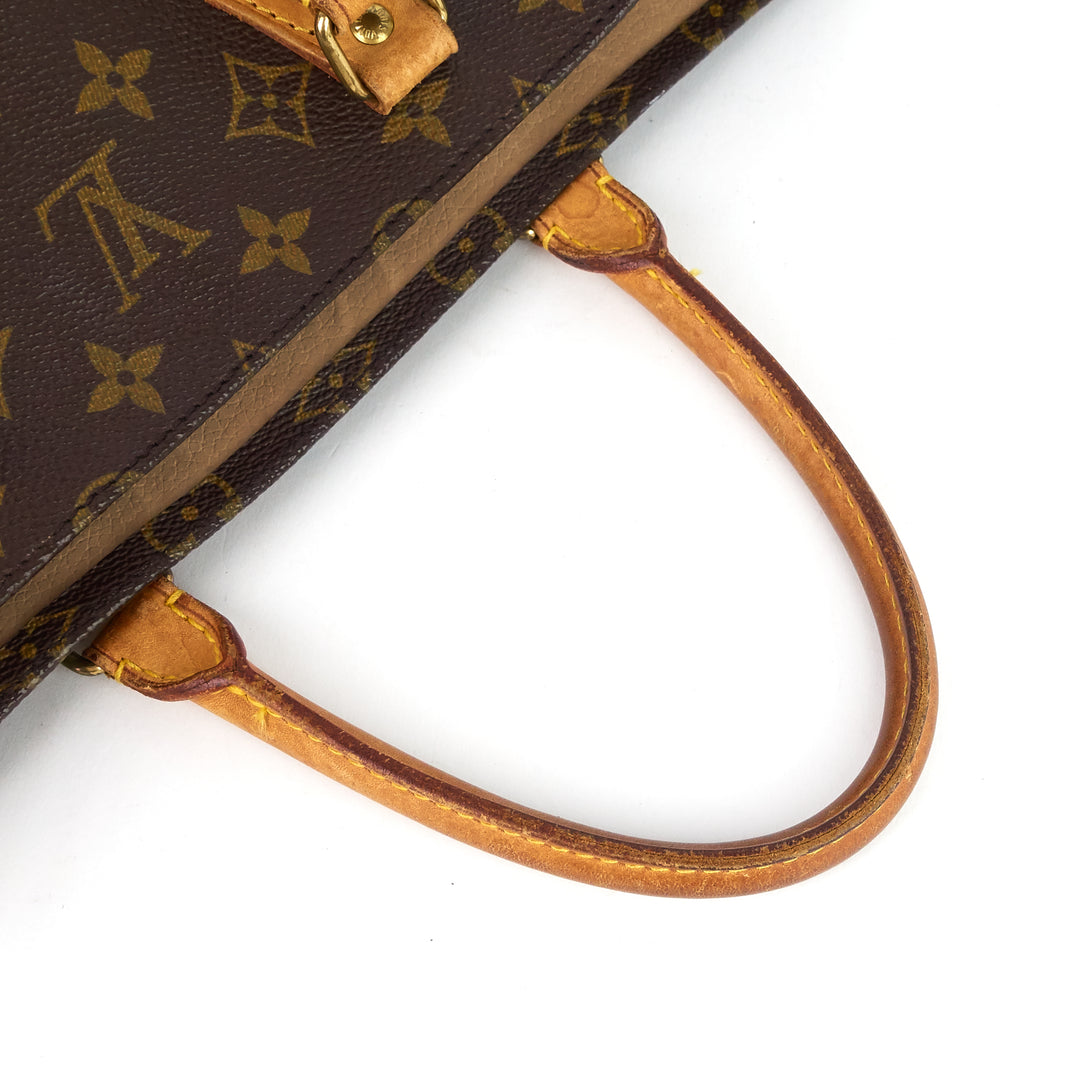 sac plat gm monogram canvas handbag