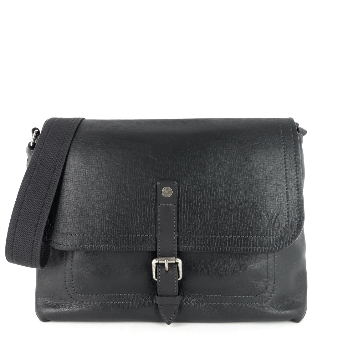 omaha utah leather messenger bag