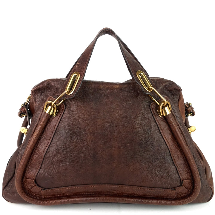 paraty medium leather shoulder bag