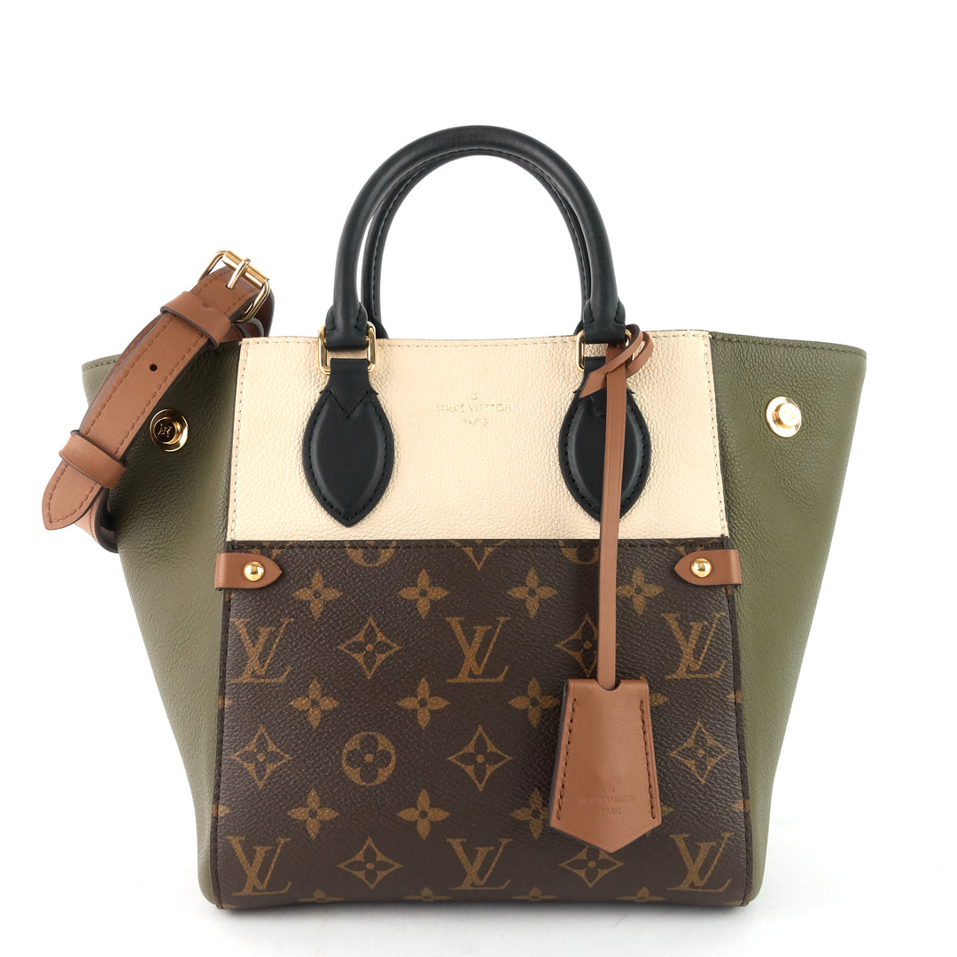 fold pm monogram canvas tote bag
