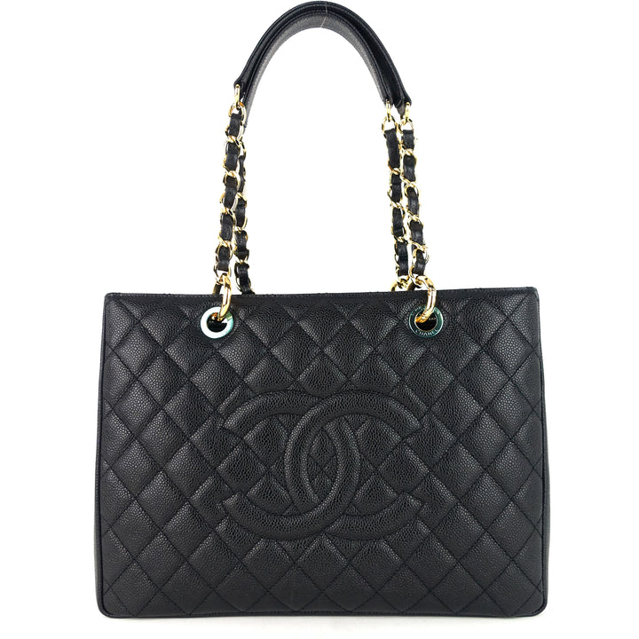 grand shopping tote gst caviar bag