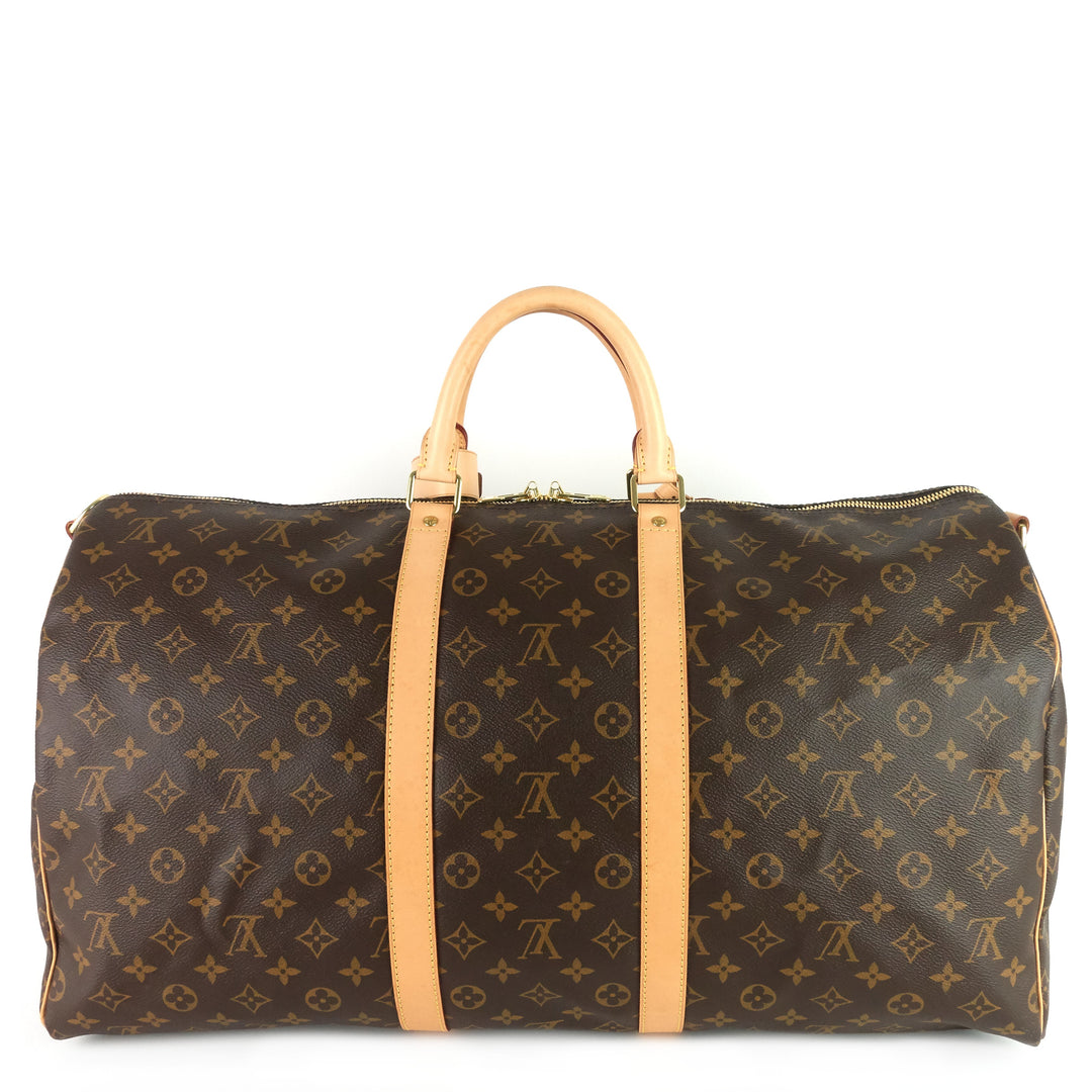 keepall 55 bandoulière monogram canvas bag