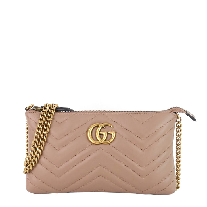 gg marmont mini calfskin leather bag