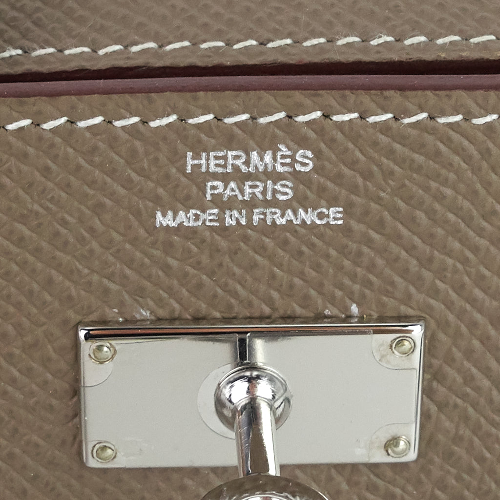 kelly large epsom leather long wallet