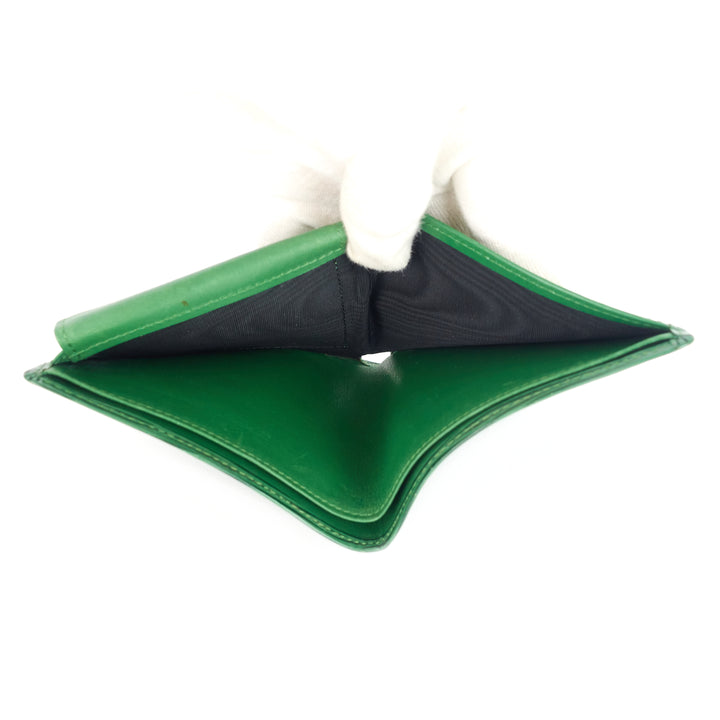 marco green epi leather wallet