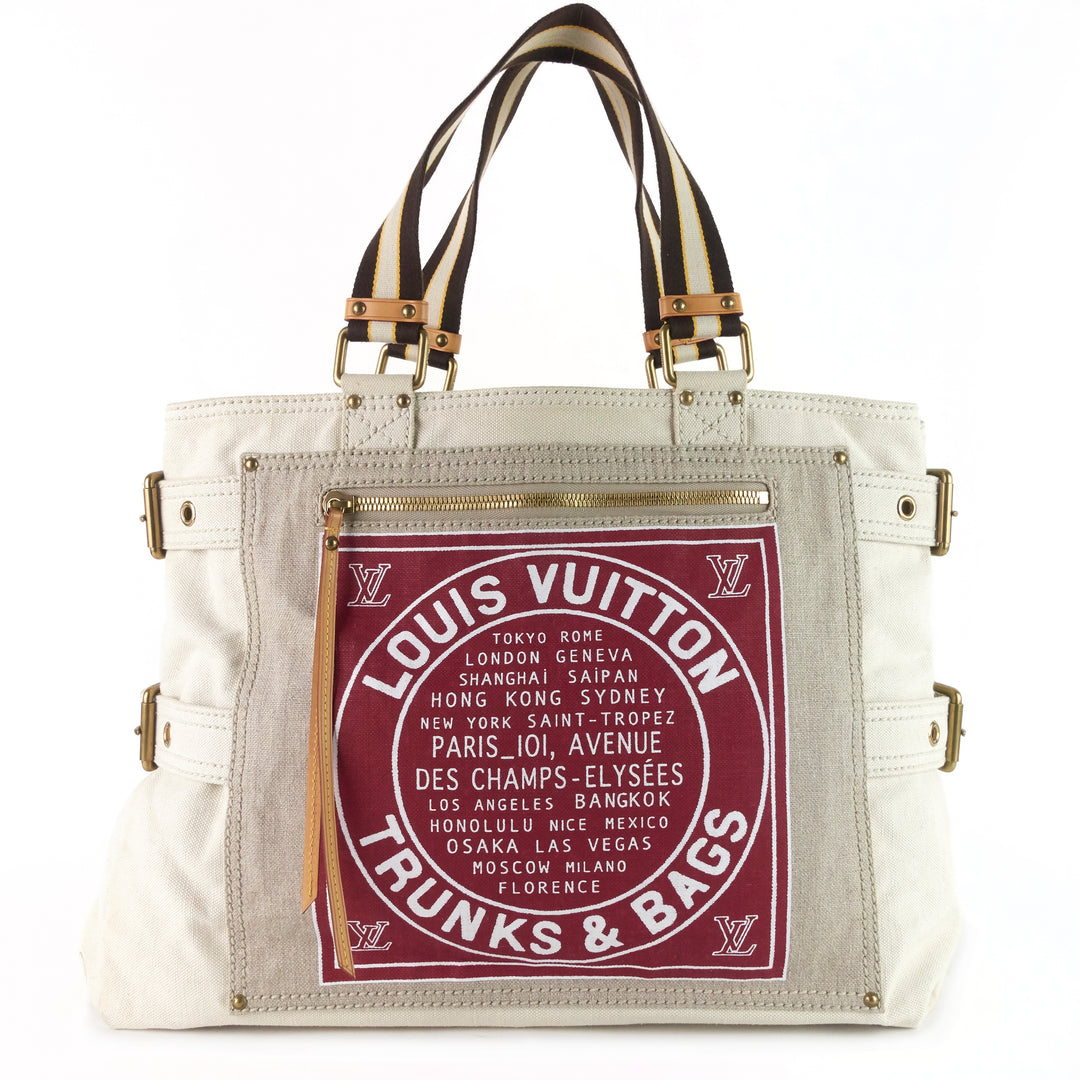 globe shopper cabas gm 'trunks & bags' tote bag