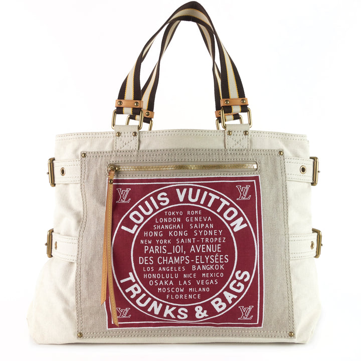 globe shopper cabas gm 'trunks & bags' tote bag