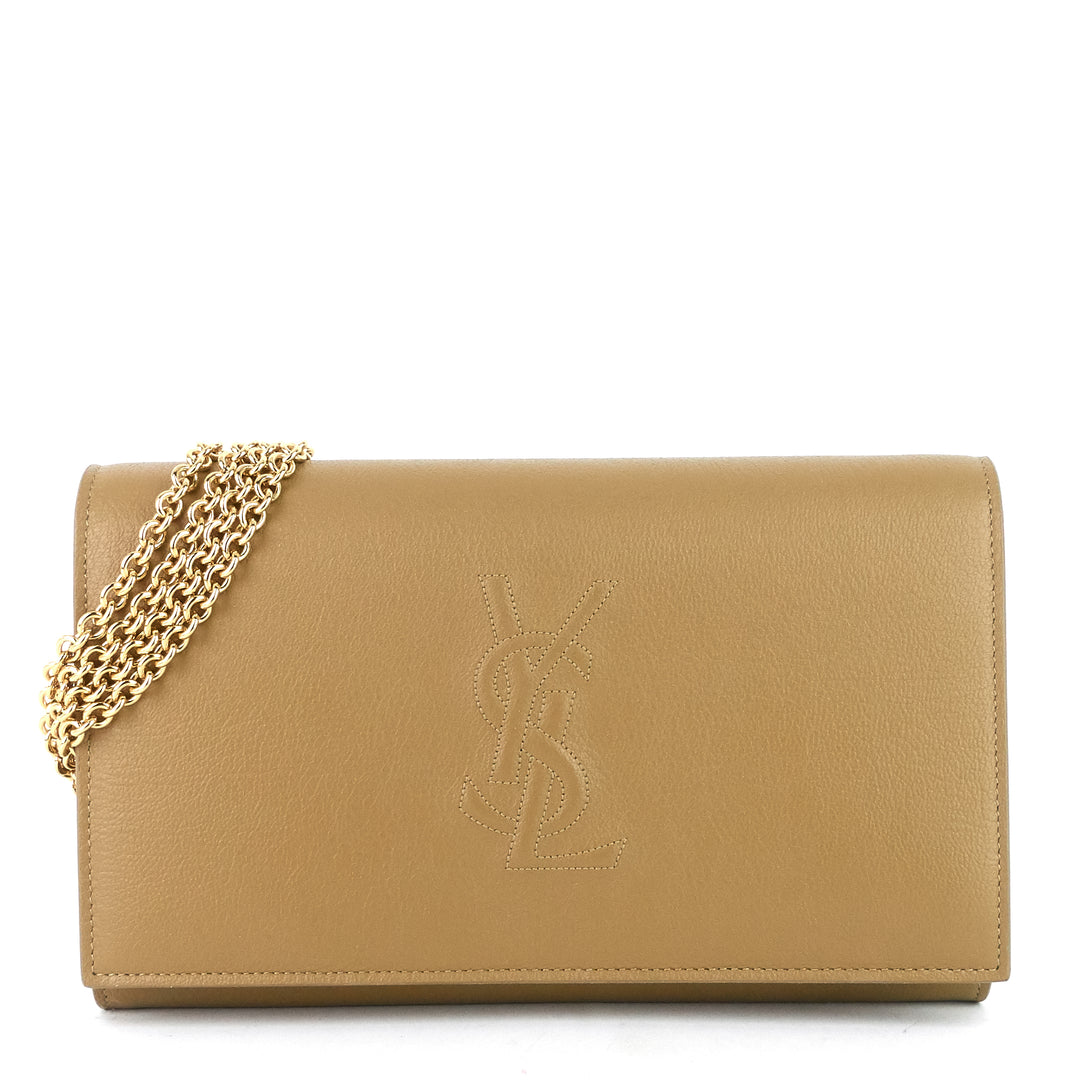 belle de jour calf leather wallet on chain bag