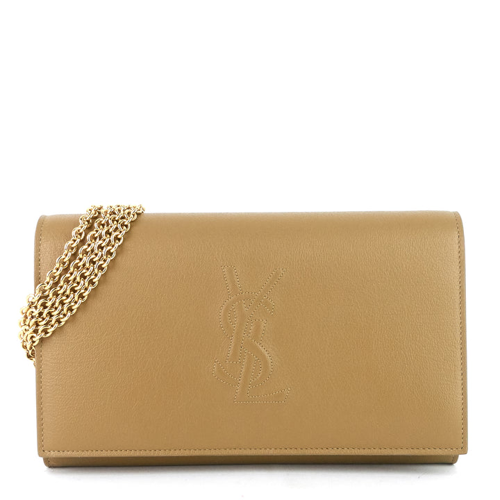 belle de jour calf leather wallet on chain bag