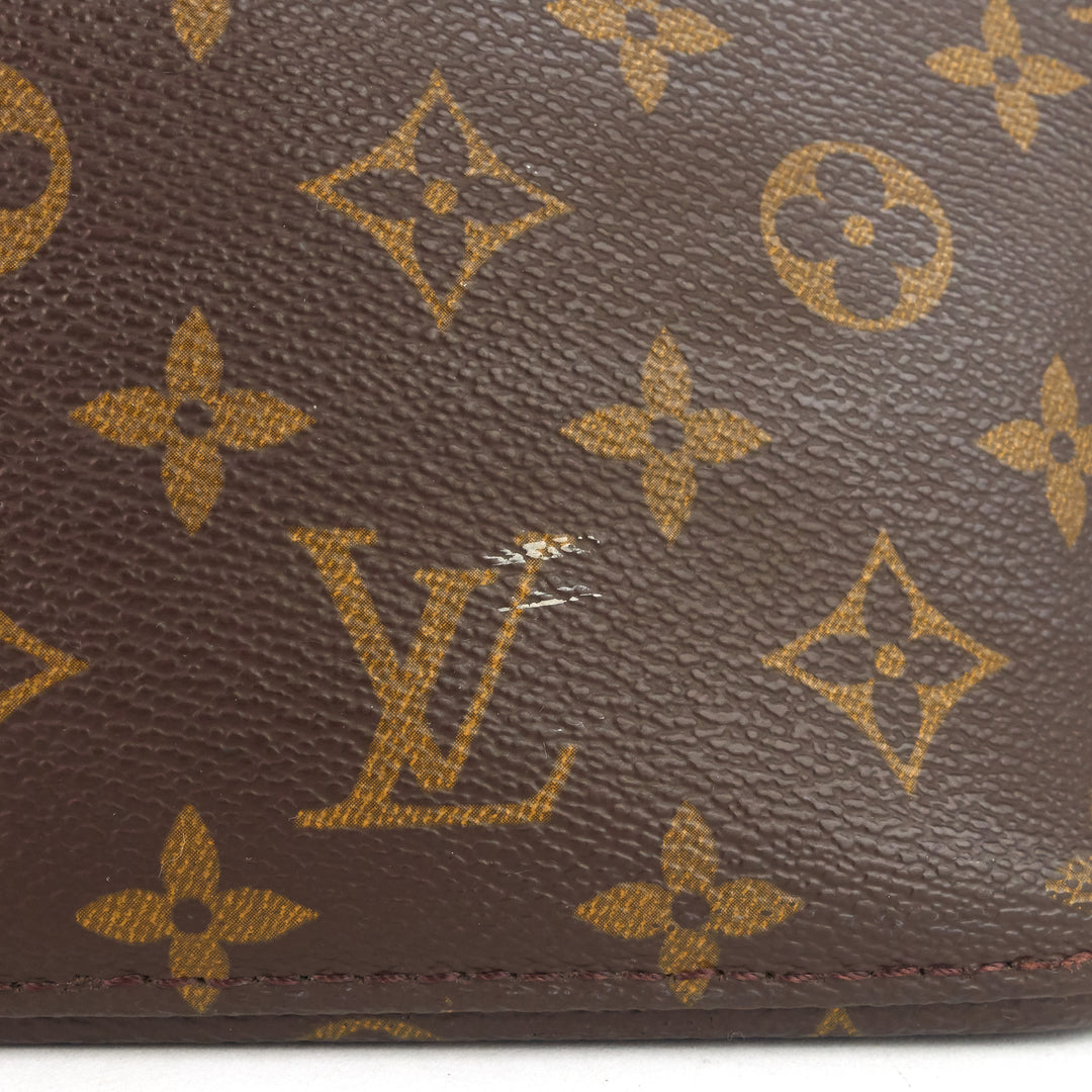 luco monogram canvas tote bag