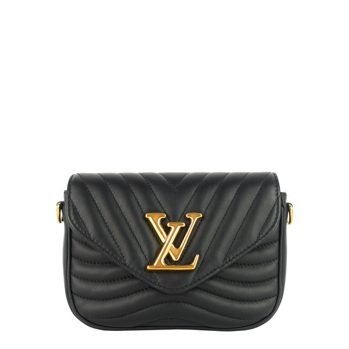 new wave multi-pochette cowhide leather bag