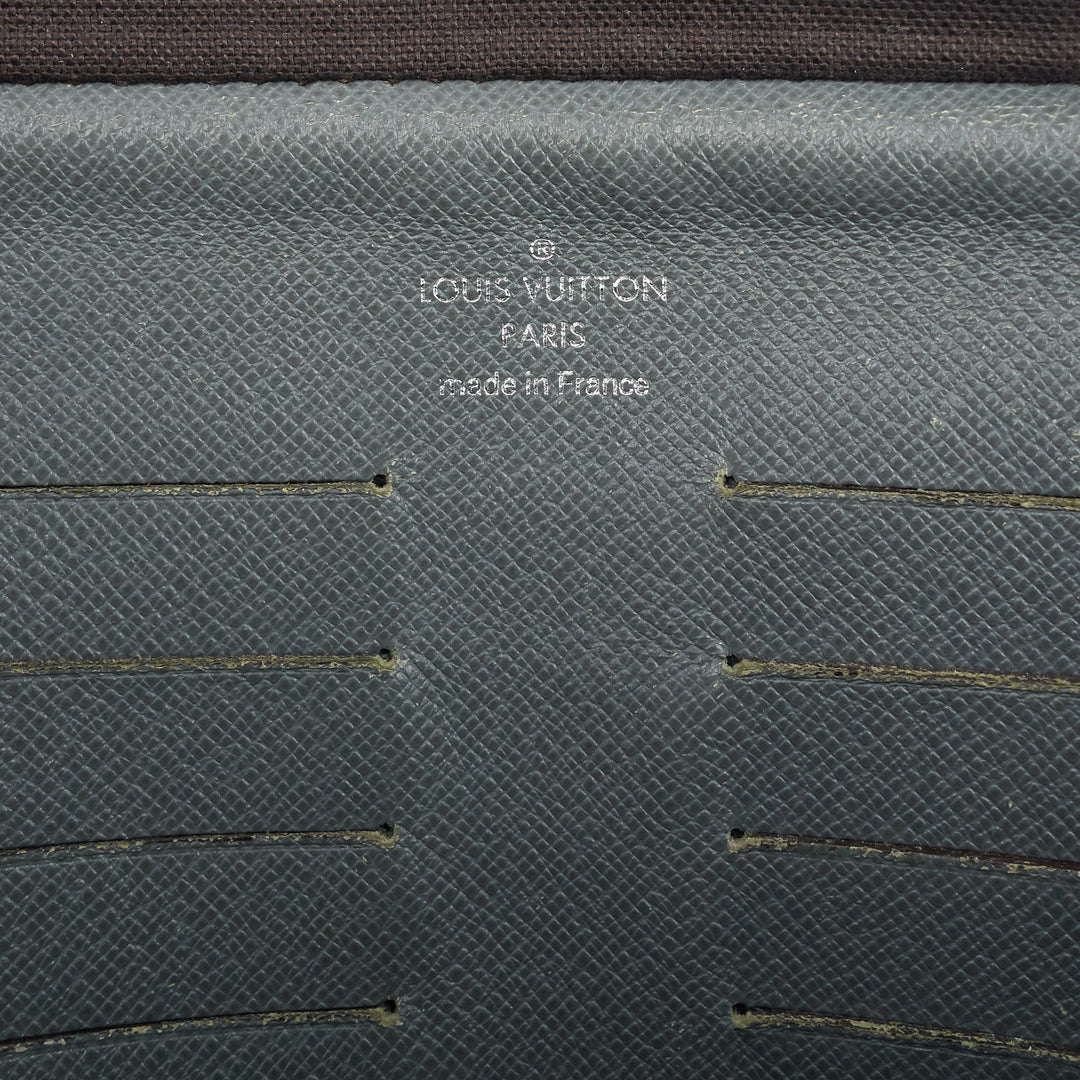 pavel taiga leather clutch bag