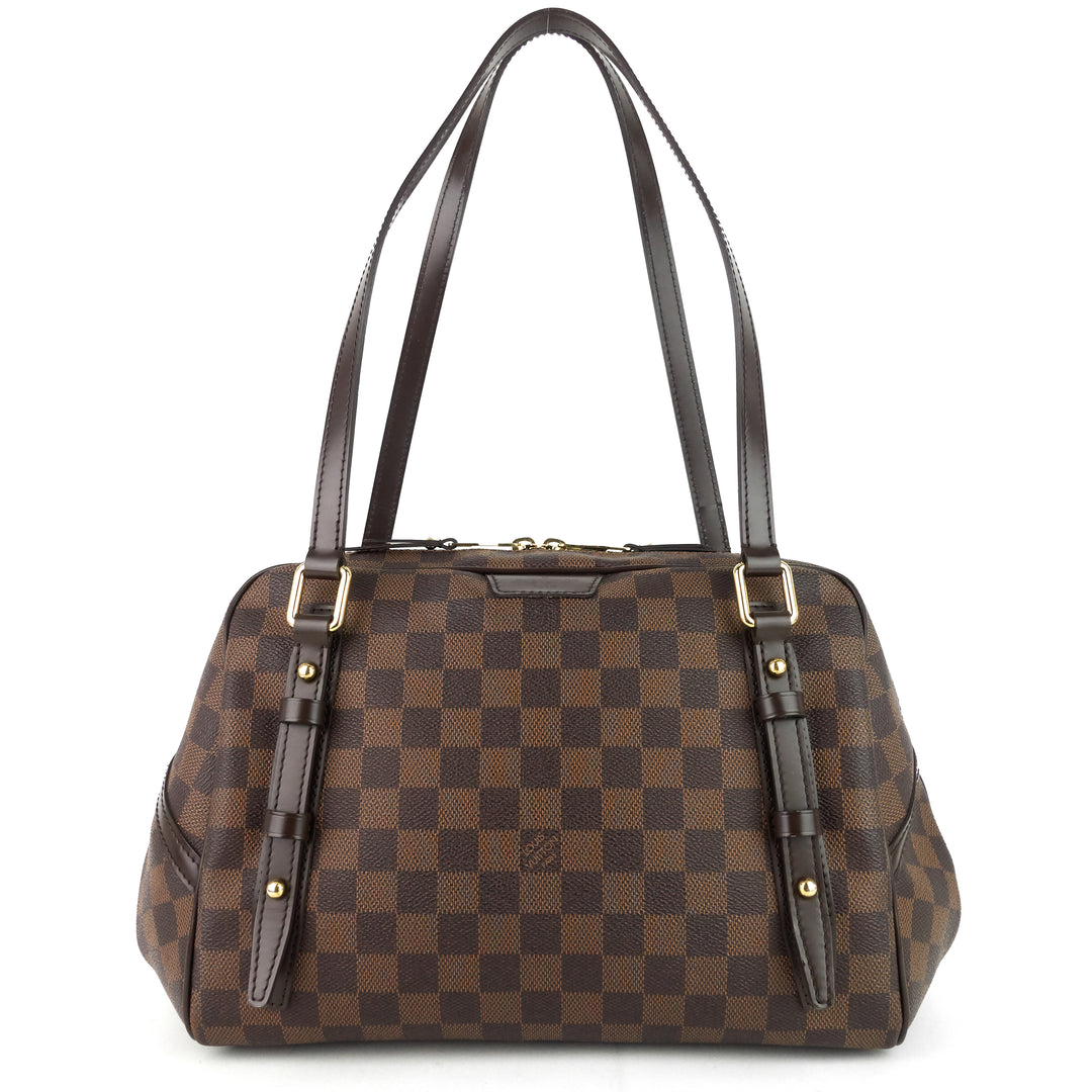 rivington gm damier ebene canvas bag