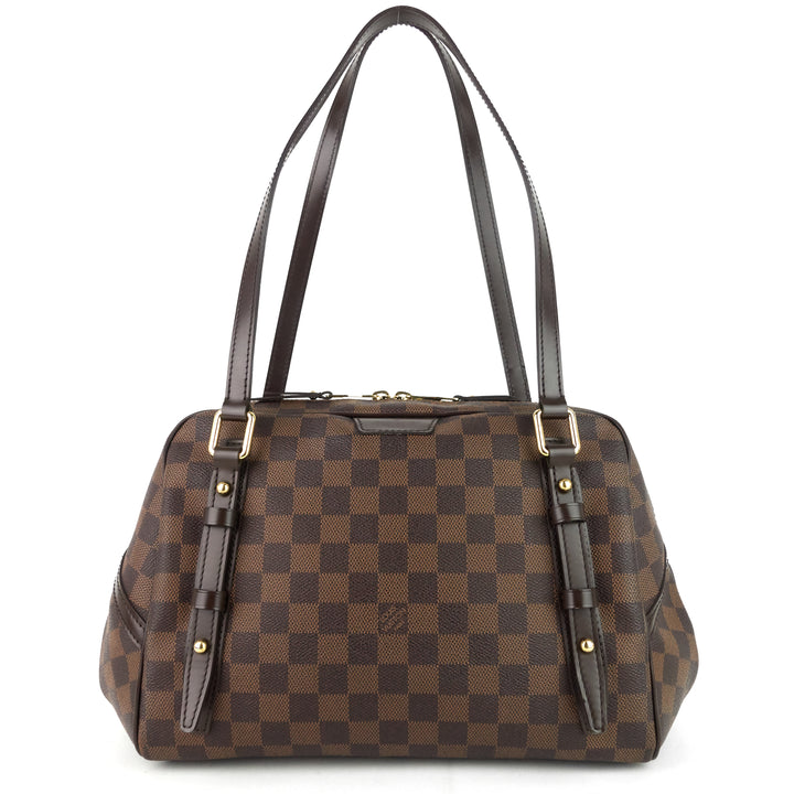 rivington gm damier ebene canvas bag