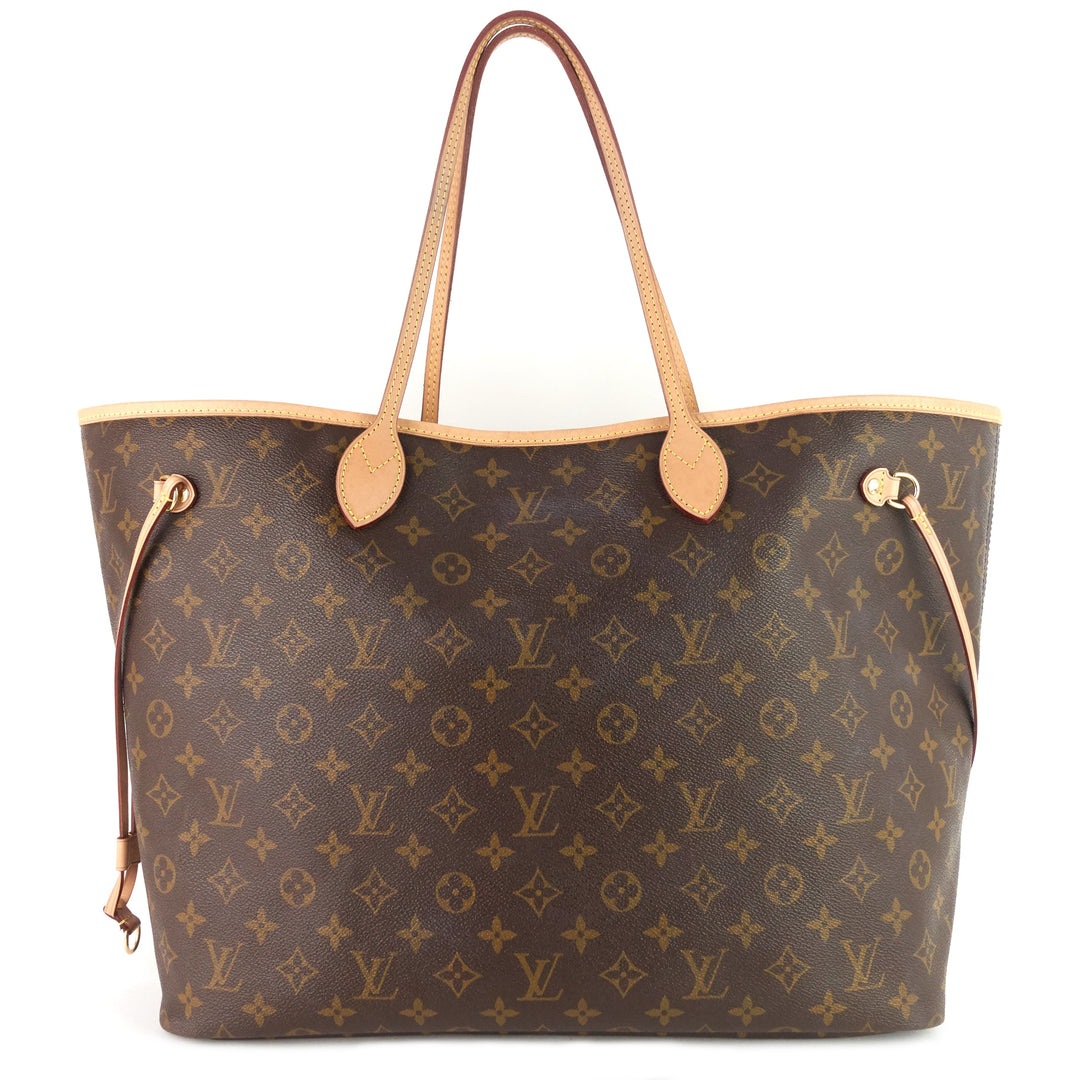 neverfull gm monogram canvas tote bag