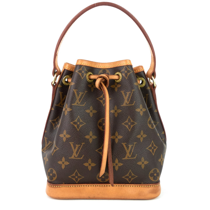 noe mini monogram canvas bag
