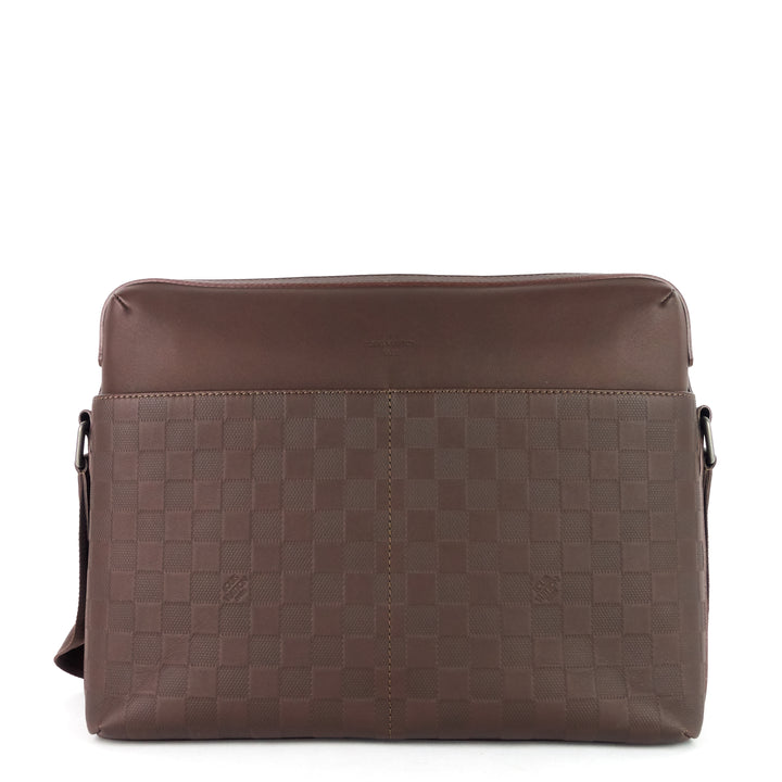 calypso mm damier infini leather bag