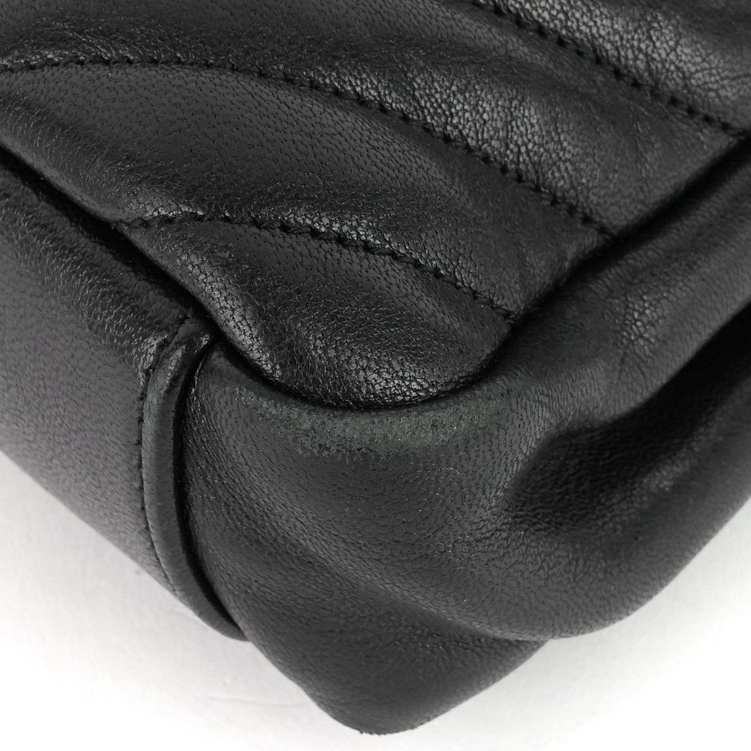 monogram collège medium matelassé calfskin bag