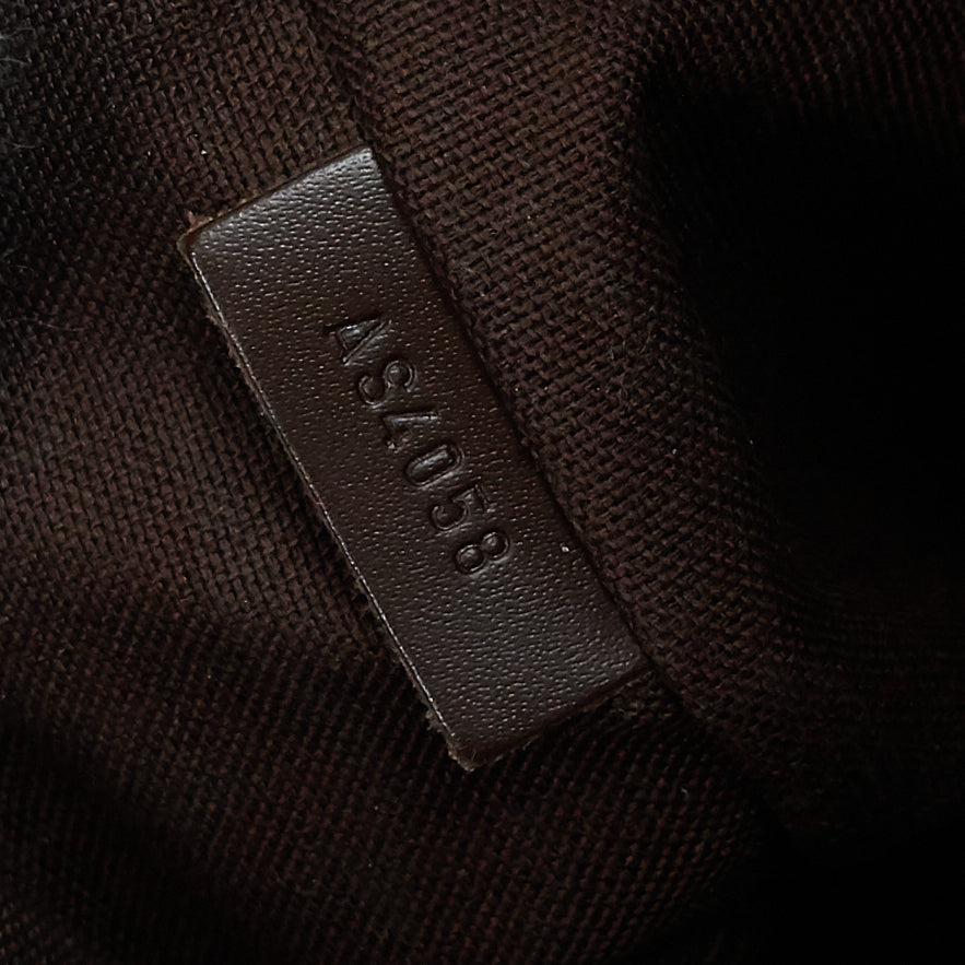 icare damier ebene canvas computer bag