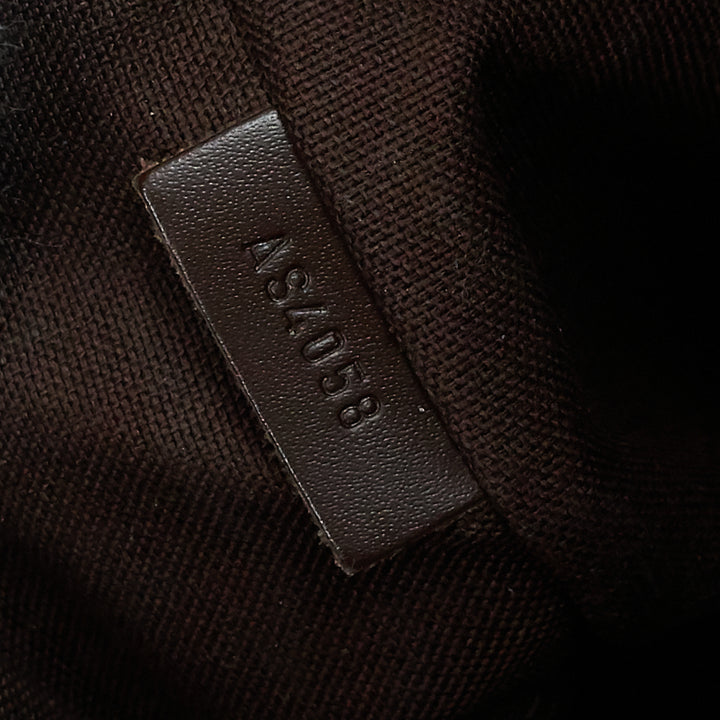 icare damier ebene canvas computer bag