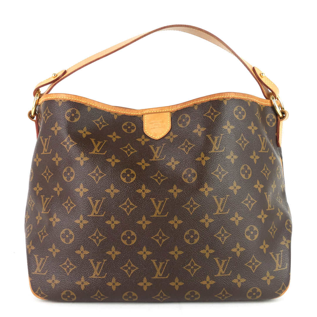 delightful mm monogram canvas bag