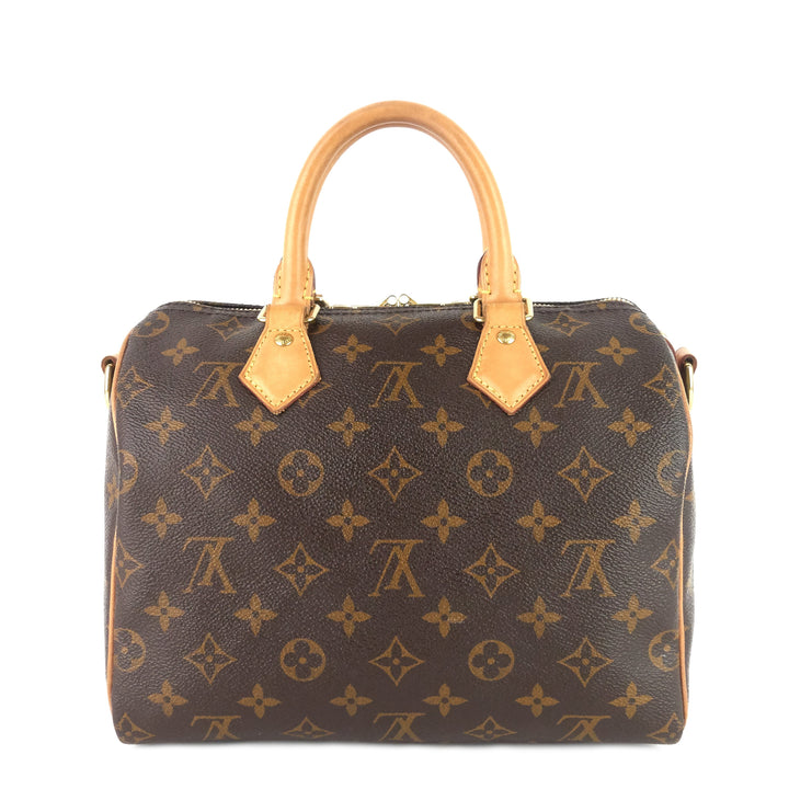 speedy bandoulière 25 monogram canvas bag