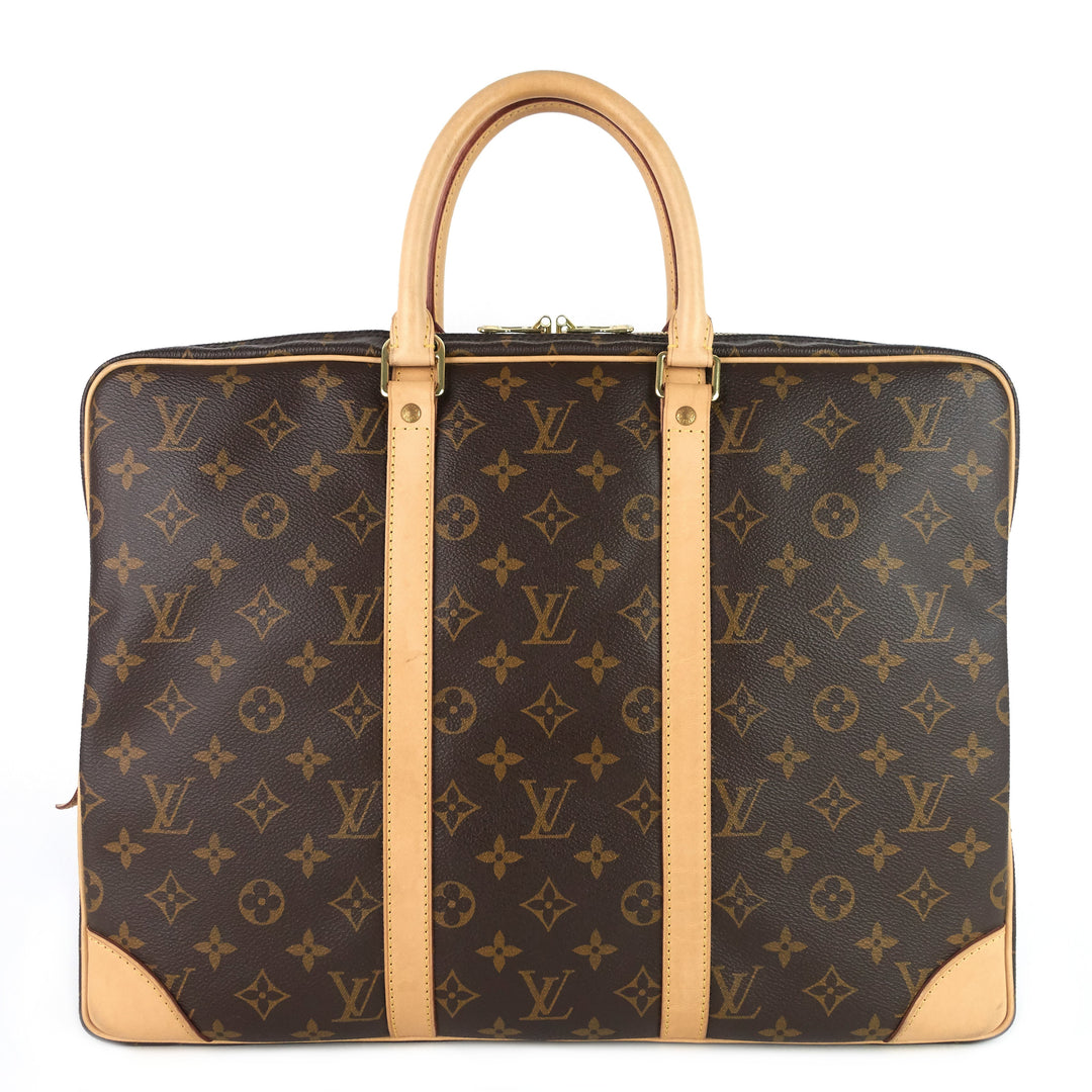 porte-documents voyage monogram canvas briefcase bag