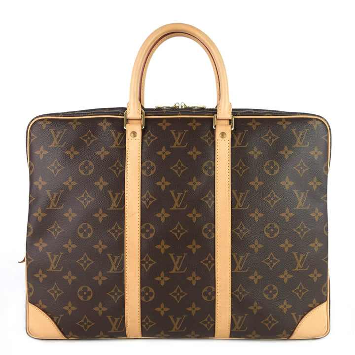 porte-documents voyage monogram canvas briefcase bag