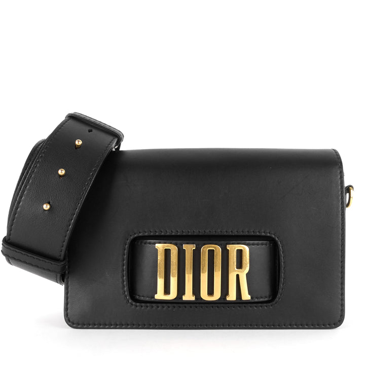 dio(r)evolution calfskin crossbody bag