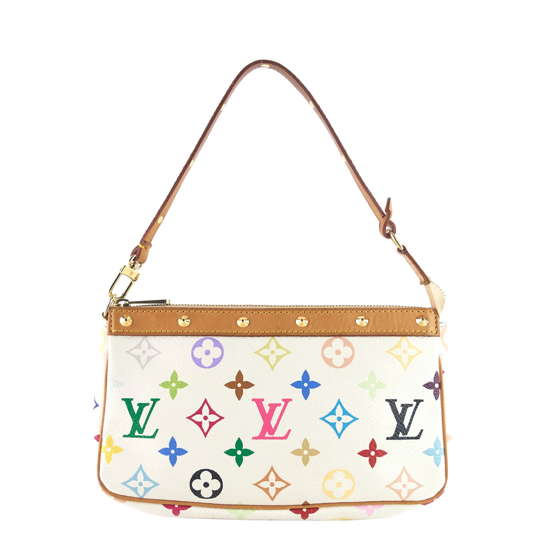 pochette accessoiries monogram multicolore canvas bag