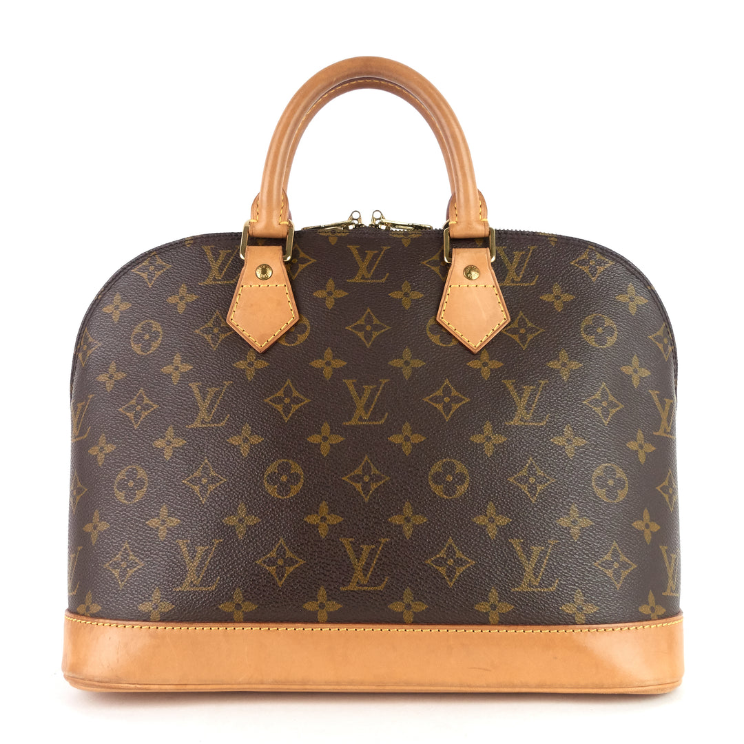 alma mm vintage monogram canvas bag