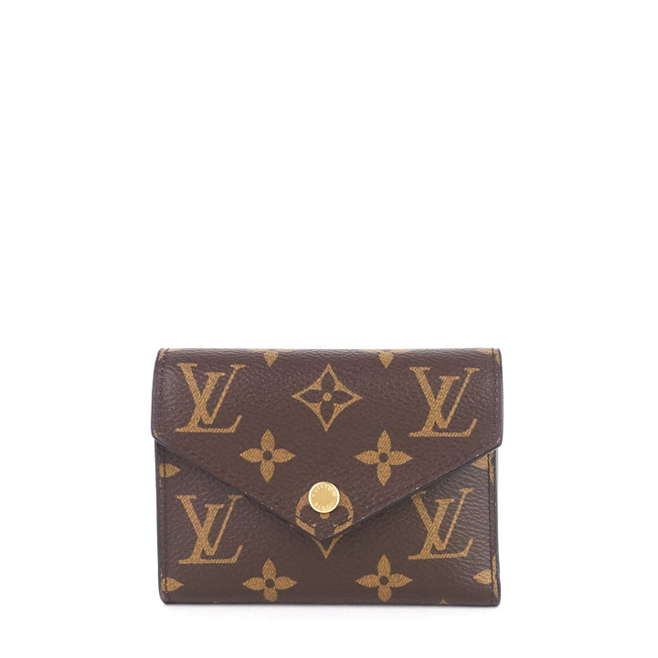 victorine monogram canvas wallet