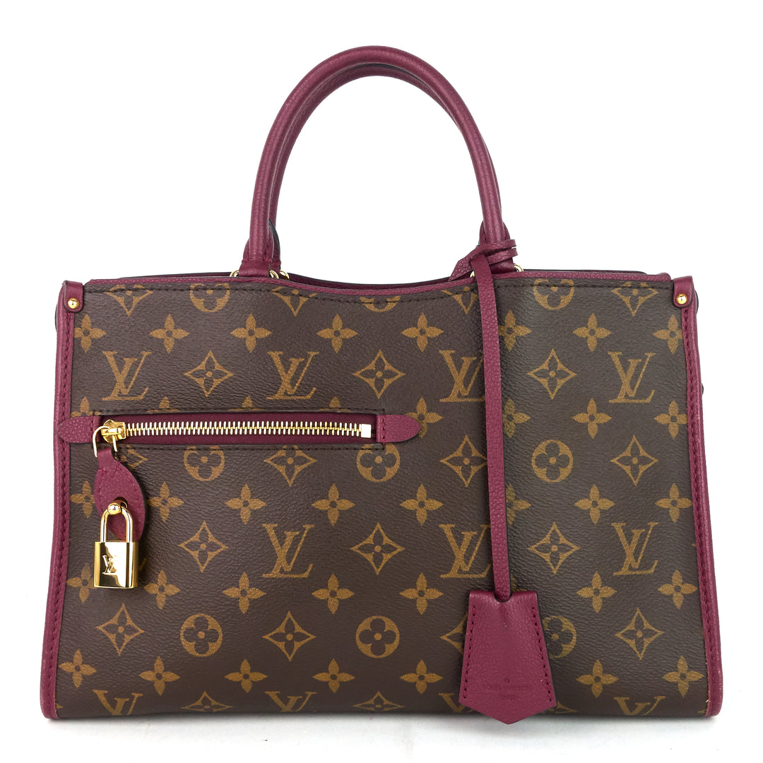 popincourt pm monogram canvas raisin tote bag