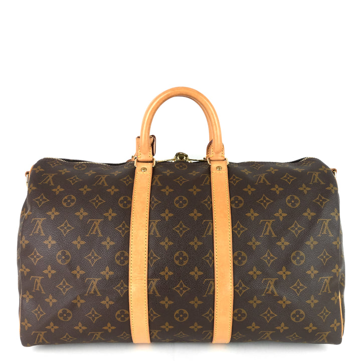 keepall 45 bandouliere monogram canvas bag
