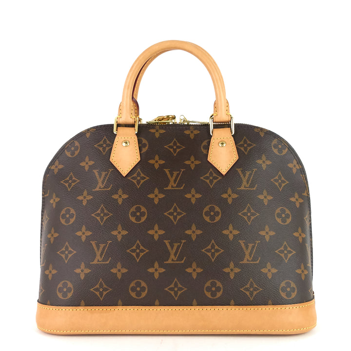 alma pm monogram canvas bag