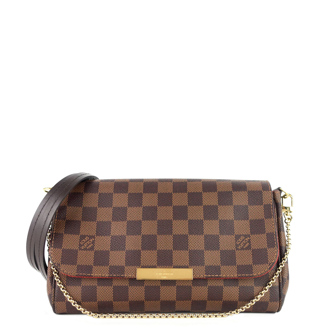favorite mm damier ebene canvas bag