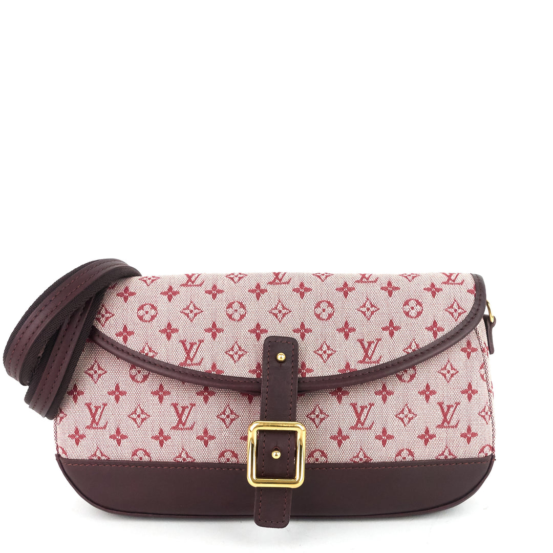 marjorie monogram mini lin canvas bag