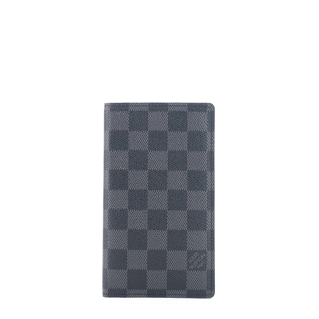 long damier graphite canvas wallet