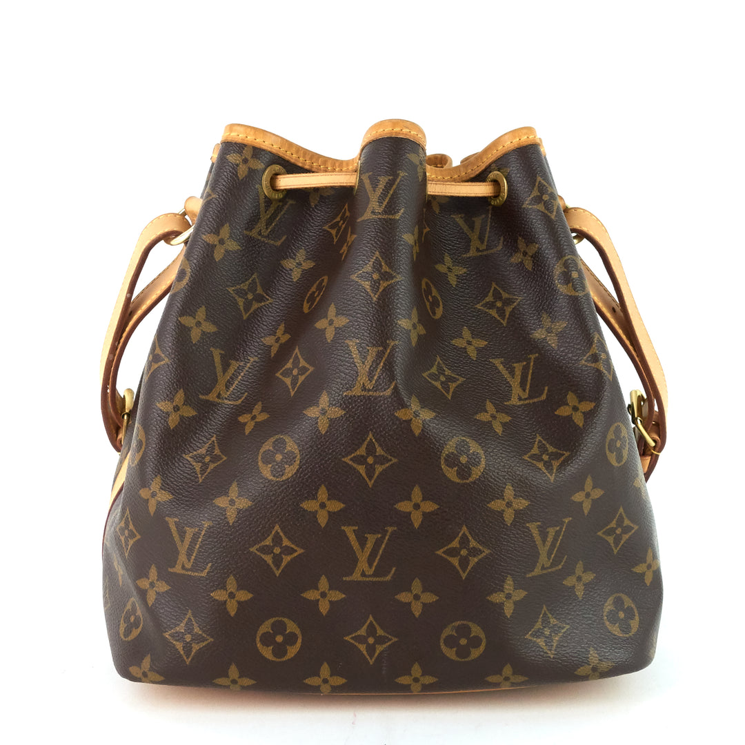 petit noe monogram canvas bag