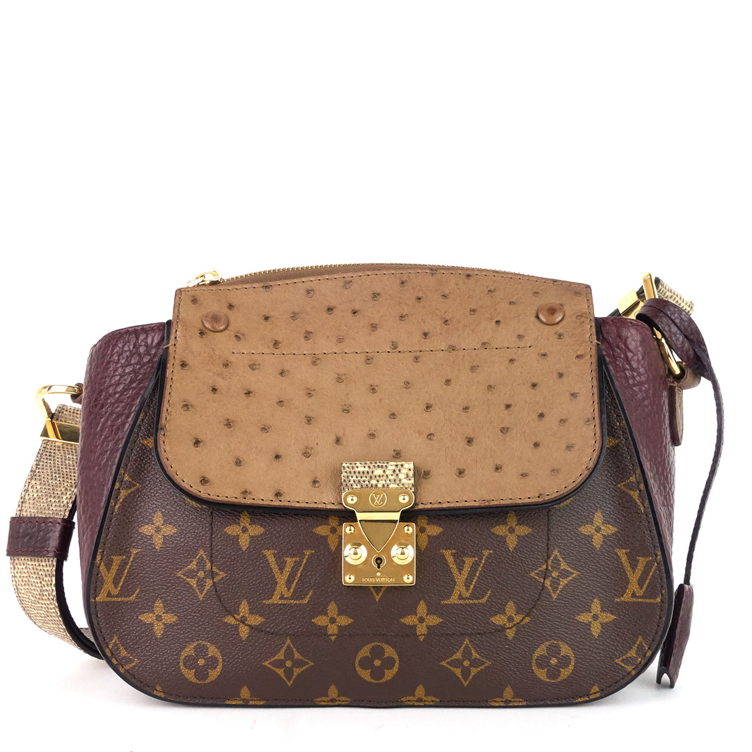 exotique majestueux bordeaux shoulder bag