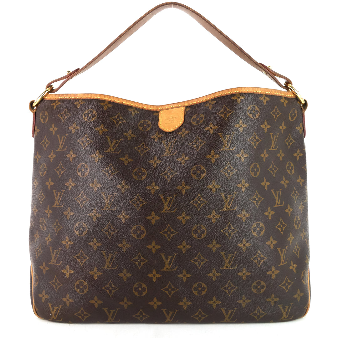 delightful mm monogram canvas bag
