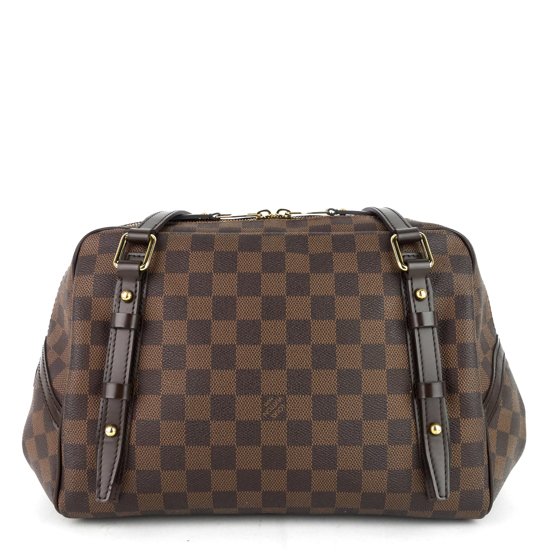 rivington gm damier ebene canvas bag