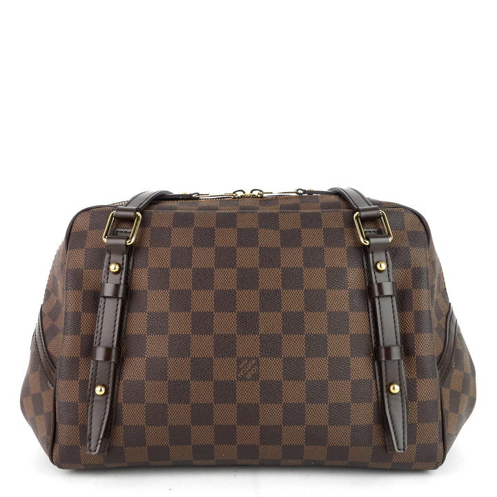 rivington gm damier ebene canvas bag