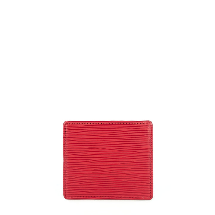 square epi leather coin pouch