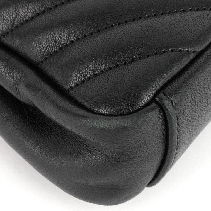 monogram collège medium matelassé calfskin bag