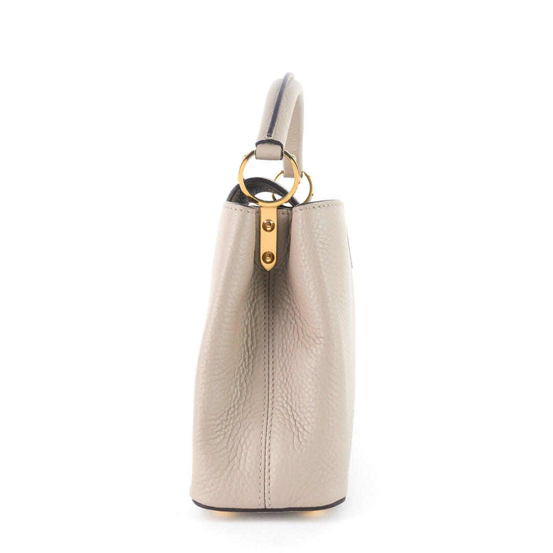 capucines bb taurillon leather bag