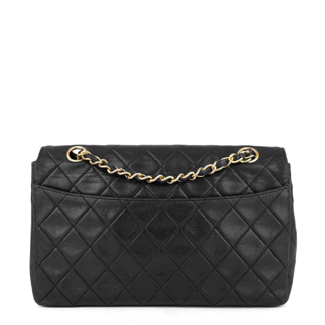vintage medium lambskin flap bag