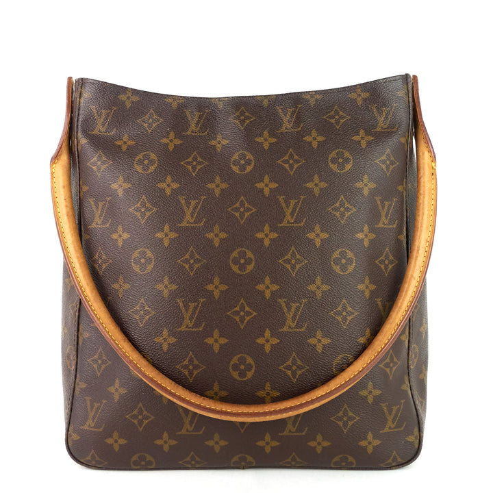 looping gm monogram canvas shoulder bag