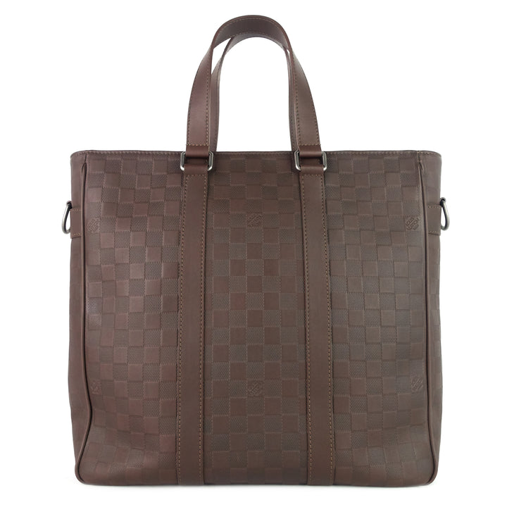 tadao damier infini leather bag